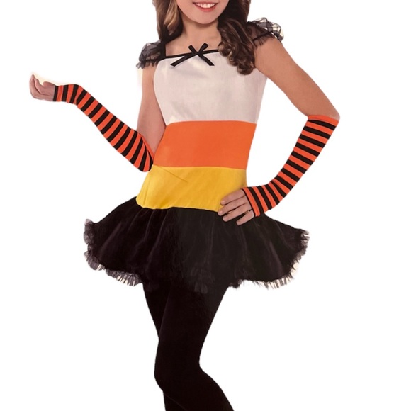 Charming Candy Corn Costume for Kids - Picture 1 of 6